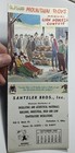 Funny Paul Webb   s Mountain Boys Blotter Calendar Columbus Ohio 1960 Hillbilly