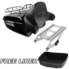 King Trunk Mount Rack Fit For Harley Davidson Touring Street Road Glide 14-26 Us