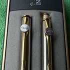 Parker Insignia Mechanical Pencil   Pen Set Silver   Gold World Memorial Usa Gc1