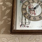 Vintage Pepsi Cola Wall Clock Wooden Lady Mirror Collectible Unique 15 X 12x 2 5