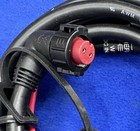 Oem Garmin 6000 7000 8000 Series 2-pin Power Cable W  Threaded Connector