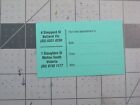 Vtg Tattoo Business Card - Premier Piercing And Tattooing