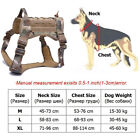 Military Tactical Dog Harness Vest K9 Working Service Dog With Leash For M L Xl