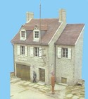 Cd-35016 French Garaga Normandy  1 35 Scale Resin Building  comes With Cd Disk 