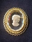 Haunted  Oracle Cameo Brooch Of The Veiled Lady Prophecy   Dreams