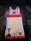 Jesus Is King Wrestling Singlet  dm For Size 