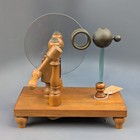 Replica Late-1700s Jesse Ramsden Electrostatic Generator Gb Fr De Wood Brass