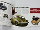 1977 Vw Volkswagen Beetle Brochure 