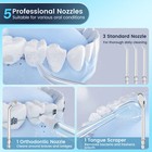 5 Jet Waterpulse Dental Electric Water Flosser 5 Jet Picks Tips Oral Irrigator