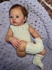 19in Realistic Reborn Baby Dolls Lifelike Newborn Full Body Silicone Vinyl Girl