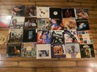 Lot Of 50 Vintage Vinyl Records1920s - 1990s Assorted Genres 12 Inch W  Sleeves 