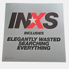 Inxs Elegantly Wasted 12x12 Double Sided Flat Promo Poster 1997 Mercury Records