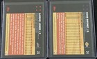Kobe Bryant And Lebron James 2007-08 Topps Black 50th Anniversary  23    24        
