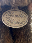 Russ Berrie Yomiko Classics 12  Brown Poodle Laying Down Beanbag Plush 35956