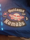 Outlaw  Nomads Back  front Patch Sets
