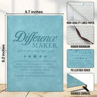 Difference Maker Gift Notebook  Difference Maker Definition Leather Journal Writ