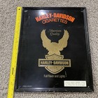 Vintage Harley Davidson Sign Cigarettes Metal Tin Lorillard Usa 21 5 X 17 5