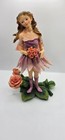 Faerie Glen Bellarosa Fg836 Fairy June Birth Flower Rose 2004 Retired Nib Munro
