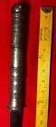 Fine Antique Silver Burmese Dha Sword-fine Thick Forged   Laminated Blade 19thc 