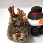 Lot 4 Vintage Swibco Puffkins St Patrick s Valentine s Moose Snowman New Tags