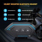 Bluetooth 5 0 Motorcycle Helmet Headset Wireless Motorbike Hands-free Waterproof
