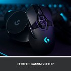 Logitech - G903 Lightspeed Wireless Optical Gaming Ambidextrous Mouse With Rg   