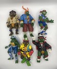 Vintage Teenage Mutant Ninja Turtles Lot Of 16  Action Figures 1988-00s       