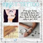 Temporary Tattoo Paper Waterproof Print Your Own Temporary Removable Body Art
