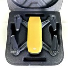 Dji Spark Mm1a Yellow Mini Camera Drone  - For Parts With Case