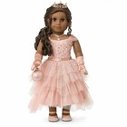 American  girl Le 2021 Winter Princess Doll Swarovski Crystals African - Nib