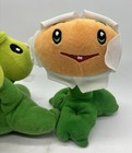 Plants Vs Zombies Pvz Sunflower Peashooter Plush Doll 7  Hanger Suction Lot Toy