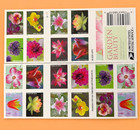 2021 Garden Beauty Scott  5525-5534 Mnh 5 Booklets Of 20 Total 100 Usps Stamps