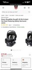 Graco Snugride Snugfit 35 Dlx Rear-facing Infant Car Seat Black gray
