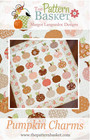 Pumpkin Charms  Quilt Kit Moda Pattern Basket - Pattern   Backing   Binding