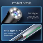 6 Led Endoscope Camera     9 8ft Borescope For Android Iphone Ipad Ip67 Rated