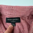 Banana Republic Soft Flannel Standard Fit Men s Size L Check L s Casual Shirt
