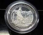 2014 Australia Kangaroo 1 Oz Silver Proof  1 Coin High Relief W box Coa