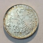 1963 Greece 30 Drachmai  royal Dynasty 5 Kings Anniversary  Silver Coin