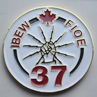 Ibew Local Union 37 Challenge Coin Fioe Canada- Lobster