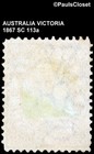 Victoria 1867 Sc 113a Queen Victoria 3p Lillac Mhr F vf