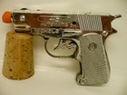 Vintage Nichols 45 Automatic Toy Cap Gun Works Fine