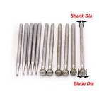 Ball Diamond 1 5mm - 6mm Grinding Burr Point Engraving Bits For Dremel Rotary