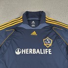 La Galaxy David Beckham 23 Jersey Mens Xl Navy Yellow Soccer 2007 Adidas Mls