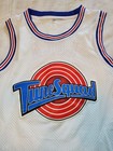 Vintage Space Jam Tune Squad Lola Bunny White Stitched Basketball Jersey Adult S