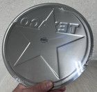 Texaco Sign Motor Oil Gasoline Round Metal Tin Vintage Style Green T 12   Gas