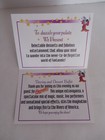 Disneyland Welcome To Fantasmic Viewing   Dessert Buffet Guest Card Disney