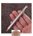 Bolt Action Pen Hexagonal Stainless Steel And Brass  Edc