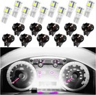 T10 194 168 Led Light Bulbs  10-pack  Whitecolor  White