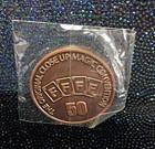 F f f f  Close-up Convention Token 50th Commemorative Medallion Bronze Dollar