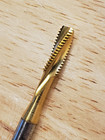 M5 X 0 8 Spiral Flute Bottoming Tap  D4  Tin Coating - Balax  New